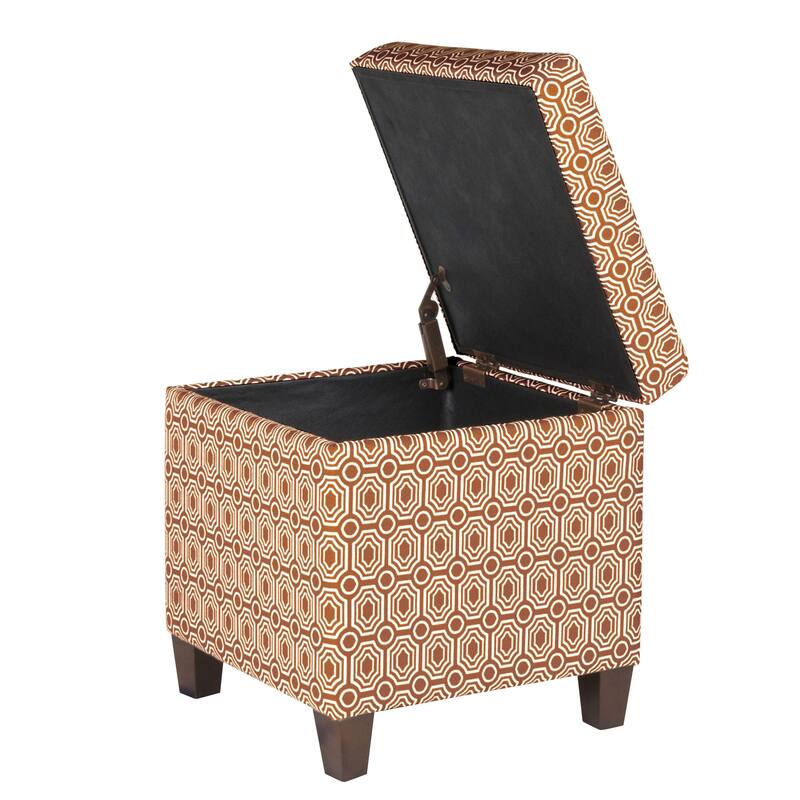 Porch & Den Dracena Fashion Storage Cube Ottoman