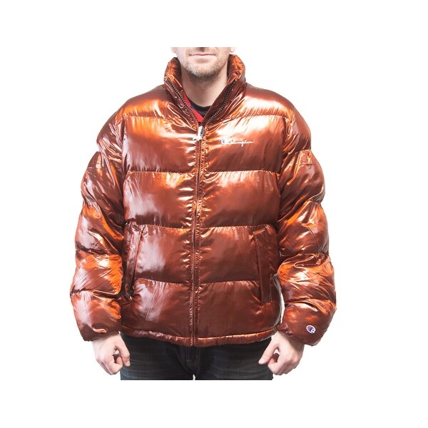 champion red bubble jacket