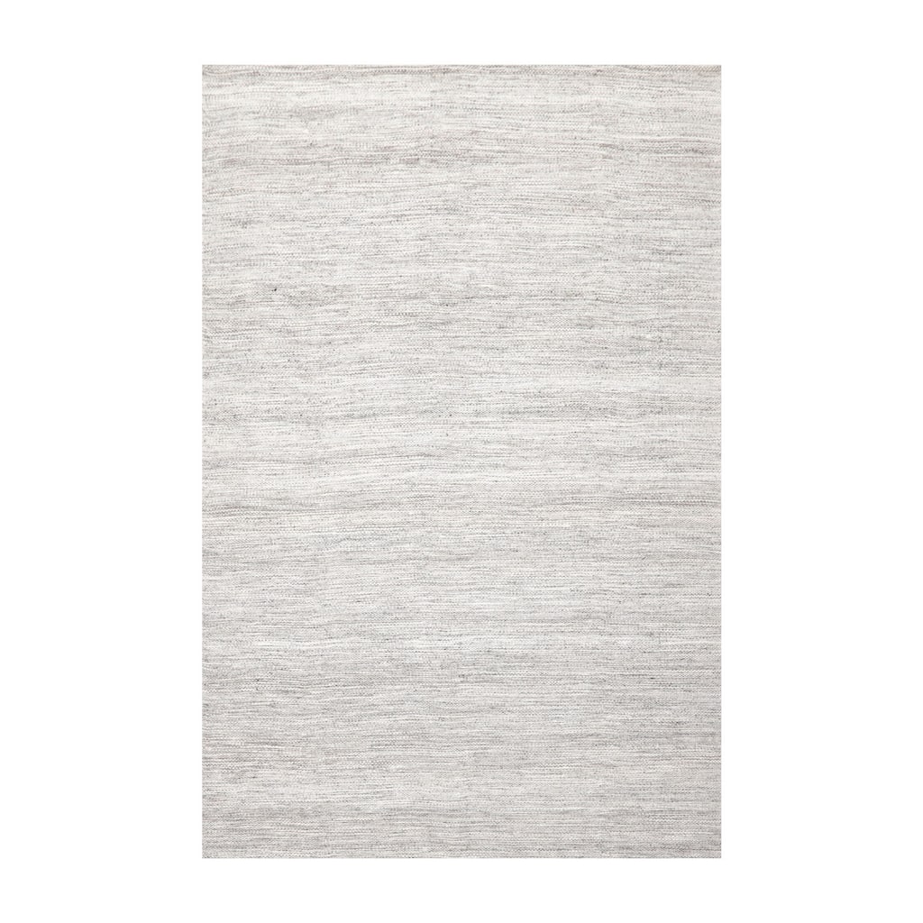 Hand Woven Silver,Gray Dhurry Wool Traditional Oriental Area Rug