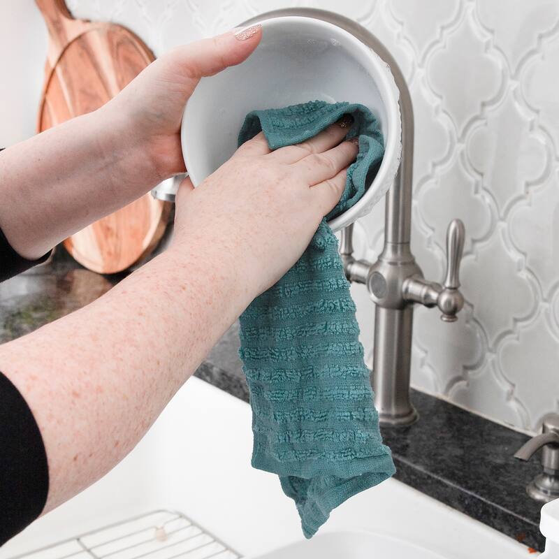 RITZ Royale Solid Cotton Dish Cloths (Set of 3)