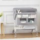 preview thumbnail 14 of 23, Foldable Baby Changing Table with 2 Drawers