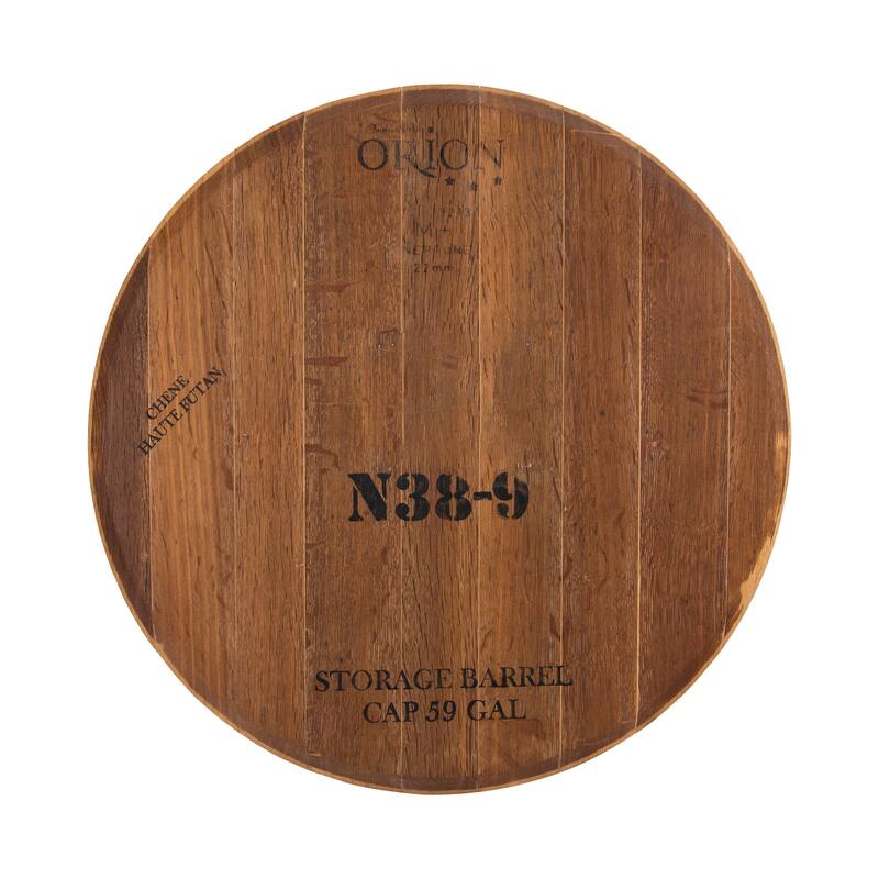 Elk Home Wine Natural Wood 21.5 Inch Wide Lazy Susan