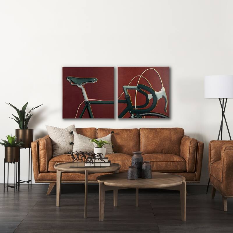 Bike Saddle IV (30 x 30) Canvas Art Print