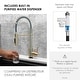 preview thumbnail 27 of 40, STYLISH Pull Down Kitchen Faucet with Water Filter Stainless Steel