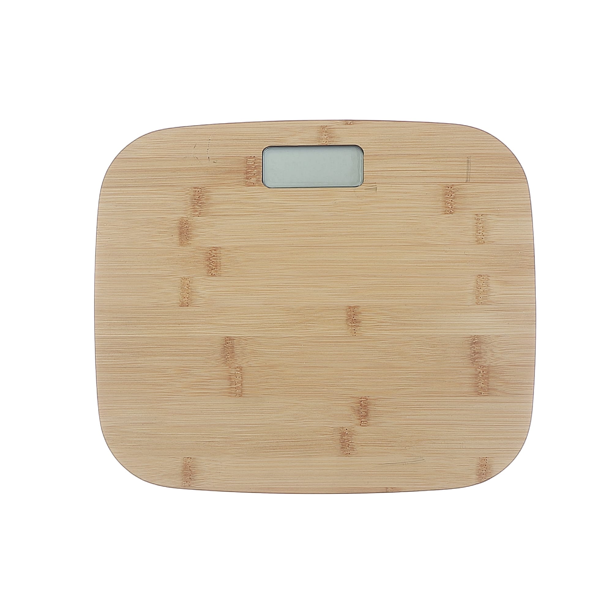 Bathroom Body Scale With Bamboo Top
