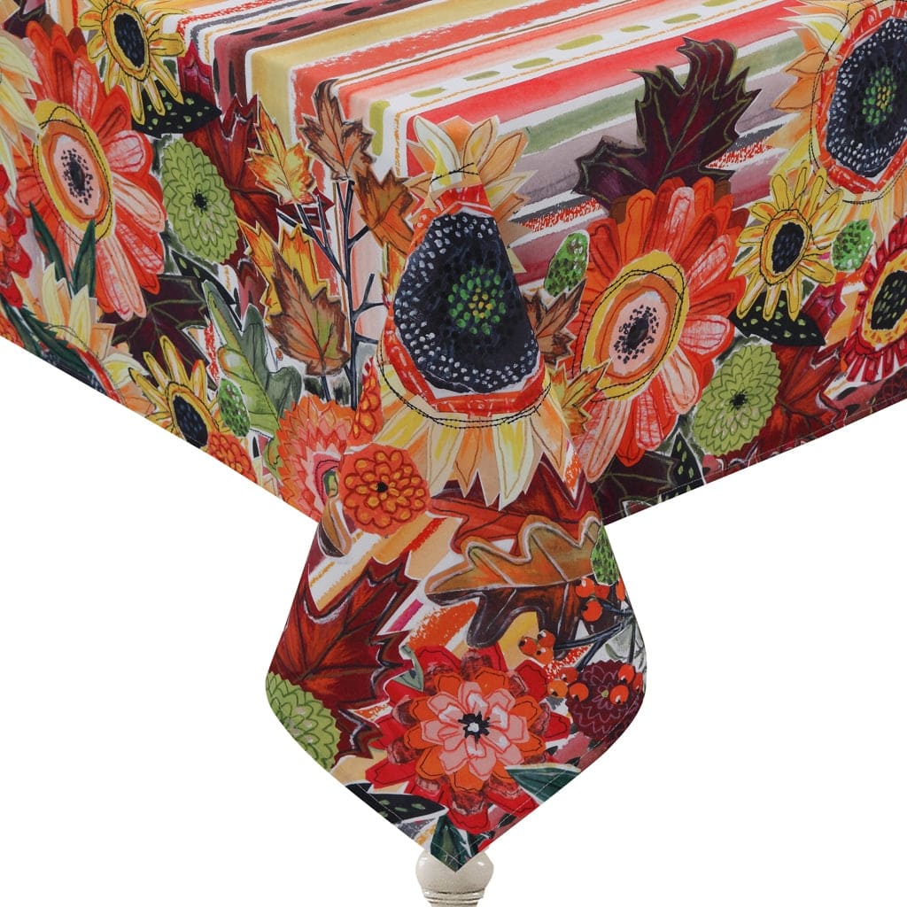 Laural Home Harvest Snippets Tablecloth