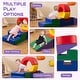 preview thumbnail 5 of 8, Costway 5 Pieces Foam Climbing Toys, Colorful PU Leather Climbing - as pic shows - See Details