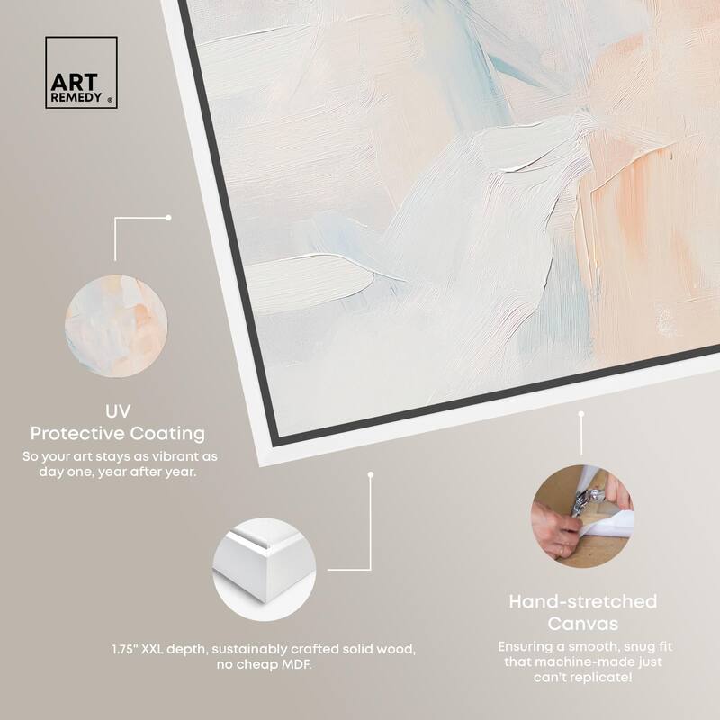 Gossamer Light Canvas by Art Remedy
