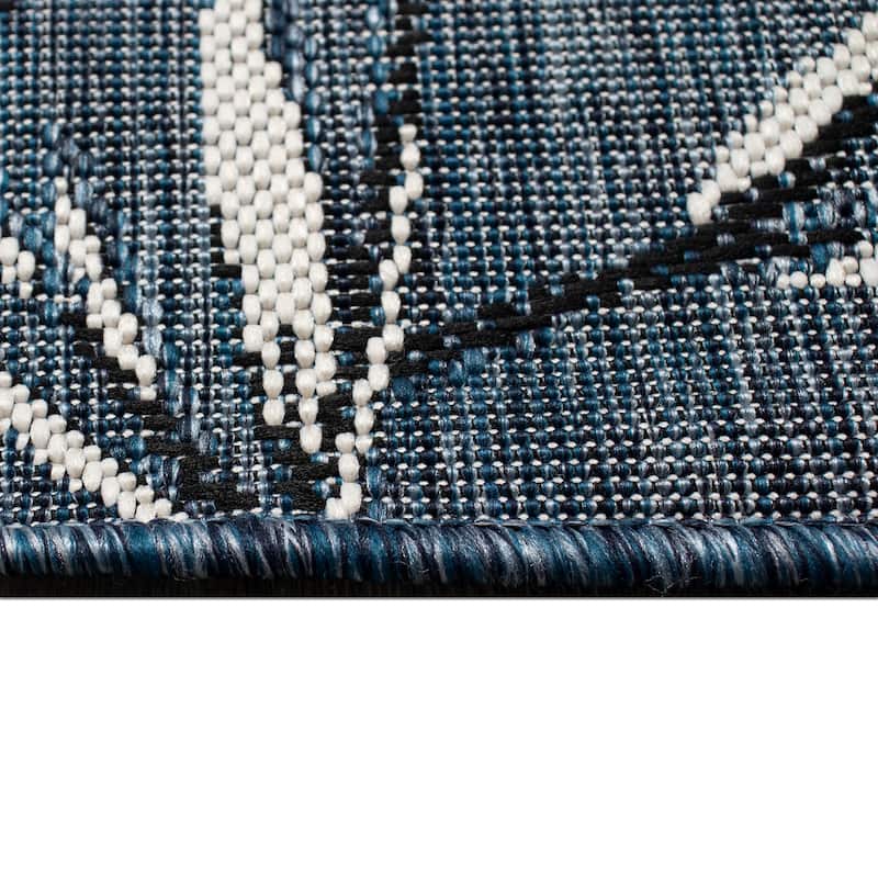 Liora Manne Carmel Bamboo Border Indoor/Outdoor Rug