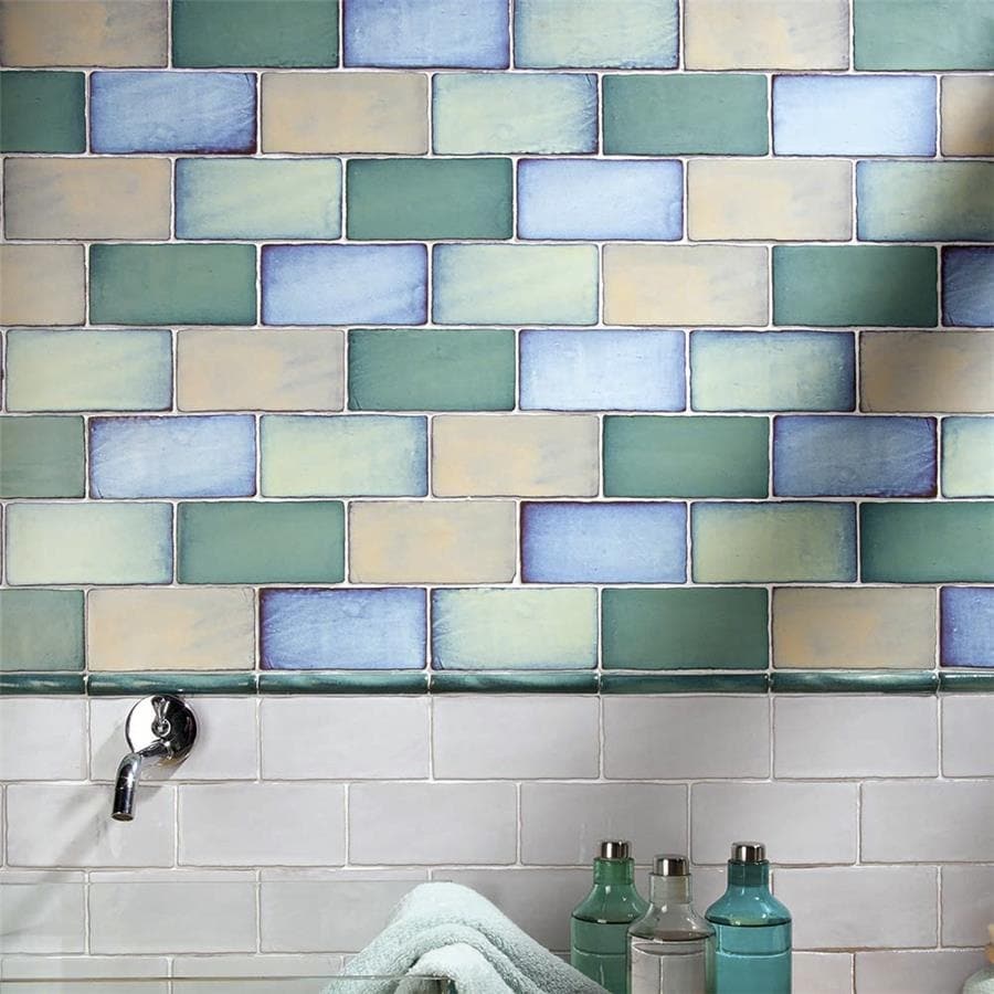 Merola Tile Antic Special Pergamon 3" x 6" Ceramic Wall Tile