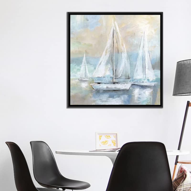 iCanvas "Sail Away" by Nan Framed Canvas Print