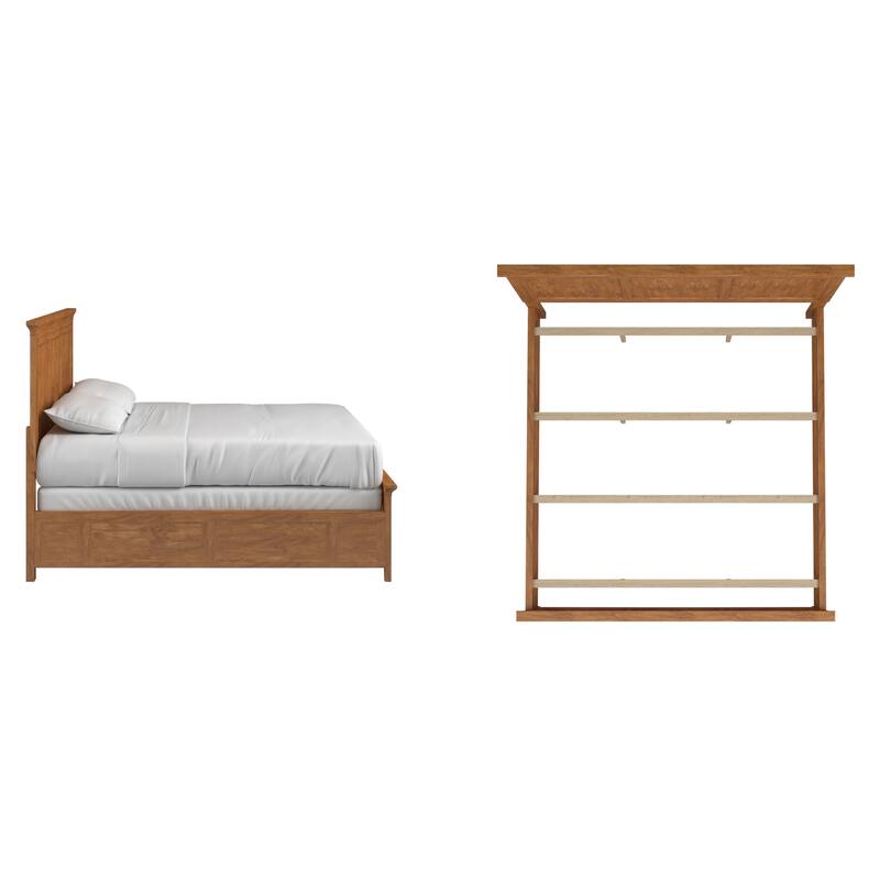 Varenna Wood Panel Bed
