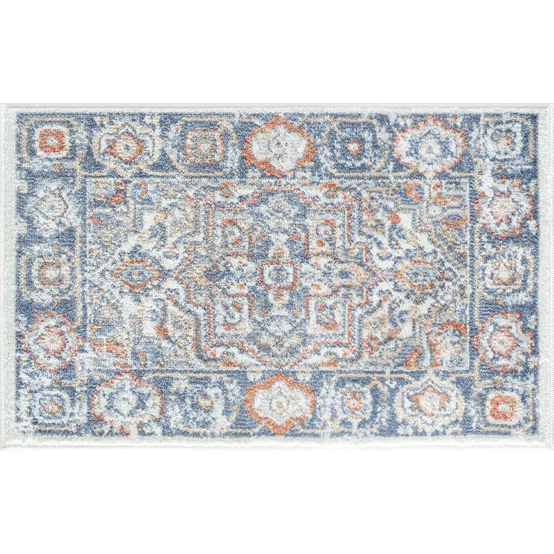 Allegra Oriental Medallion Indoor Area Rug