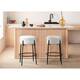 Option White Boucle Seat