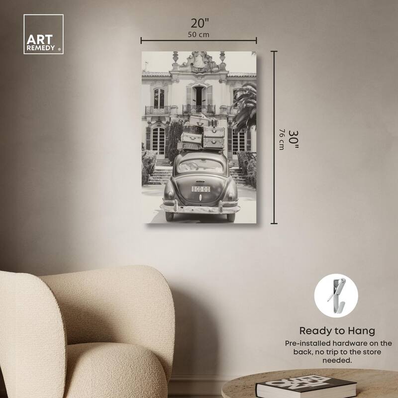 Ready for Vacation Canvas by Art Remedy, Gallery Wrapped