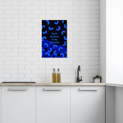 Wynwood Studio Canvas Food and Cuisine Macaroni Fav Yellow and Modern & Contemporary Wall Art Canvas Print