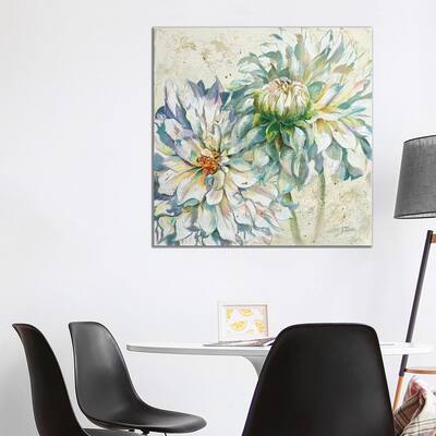 iCanvas "White Dahlias I" by Patricia Pinto Canvas Print