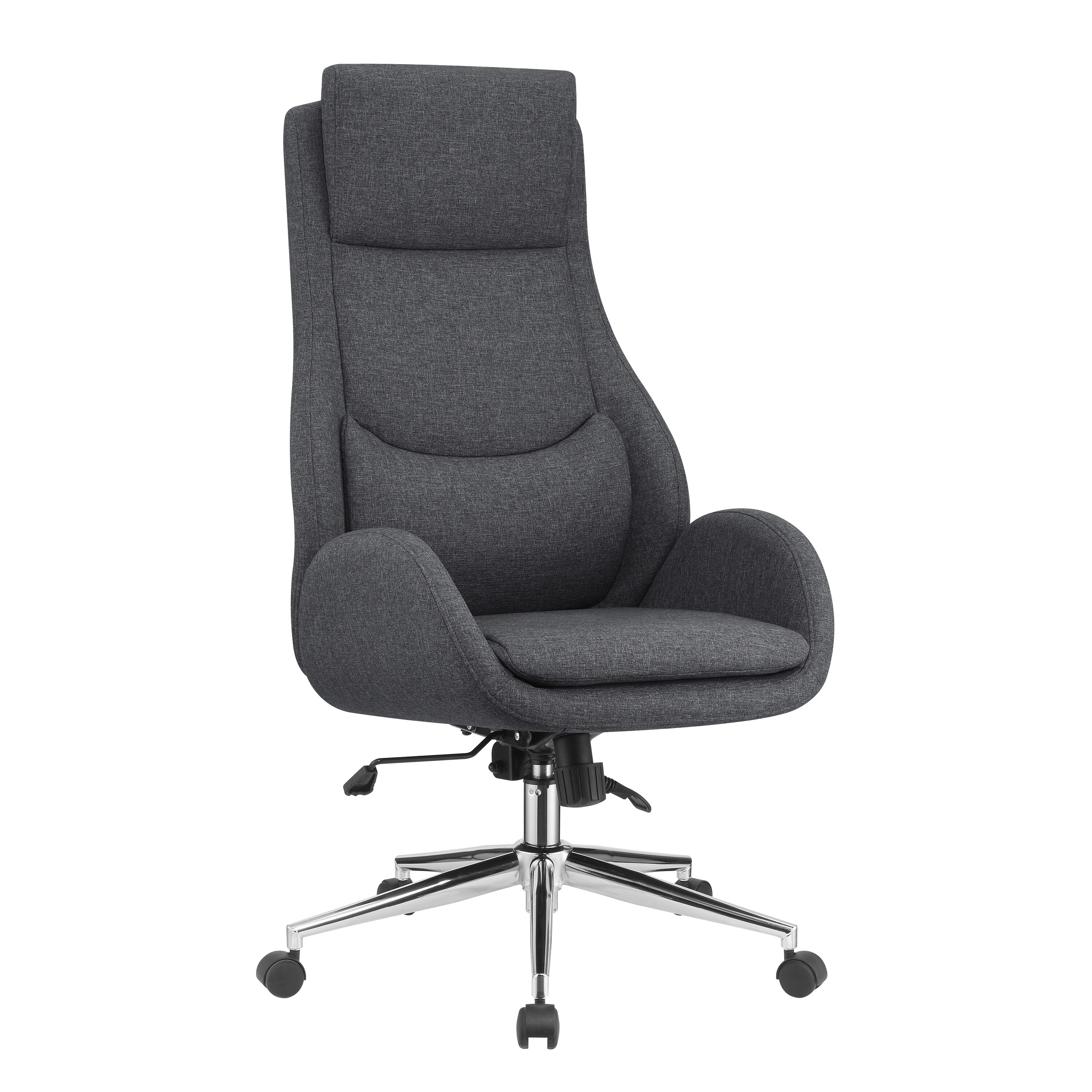 Radisson Chrome Adjustable Desk Chairs Overstock 31276934