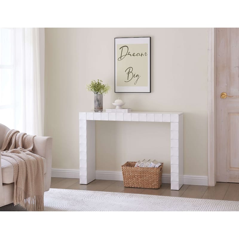 Console Table - White