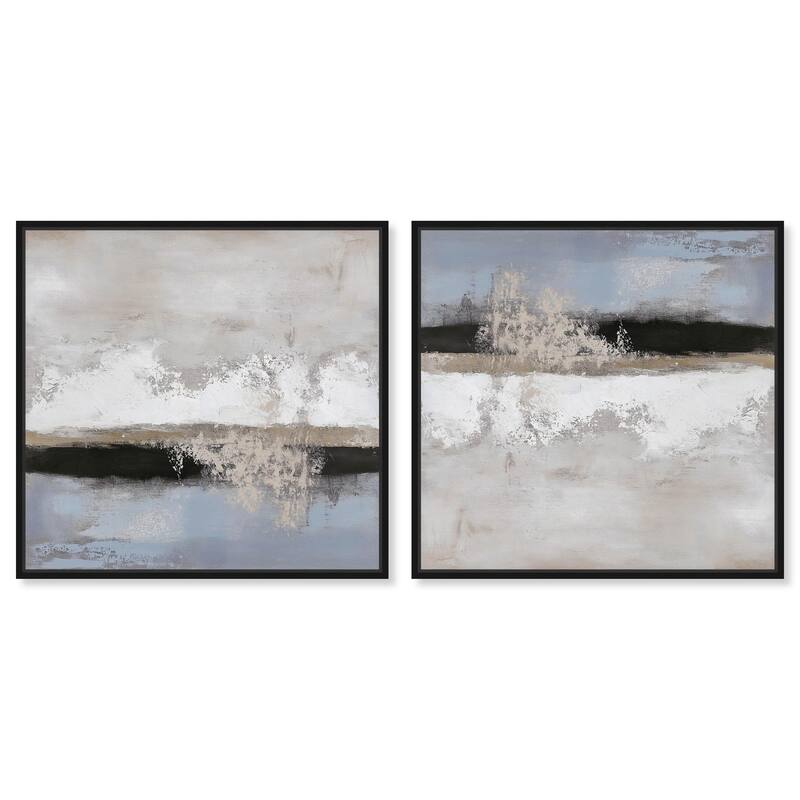 Glistening Cheetah and Car Canvas by Art Remedy - 36" x 24" - White