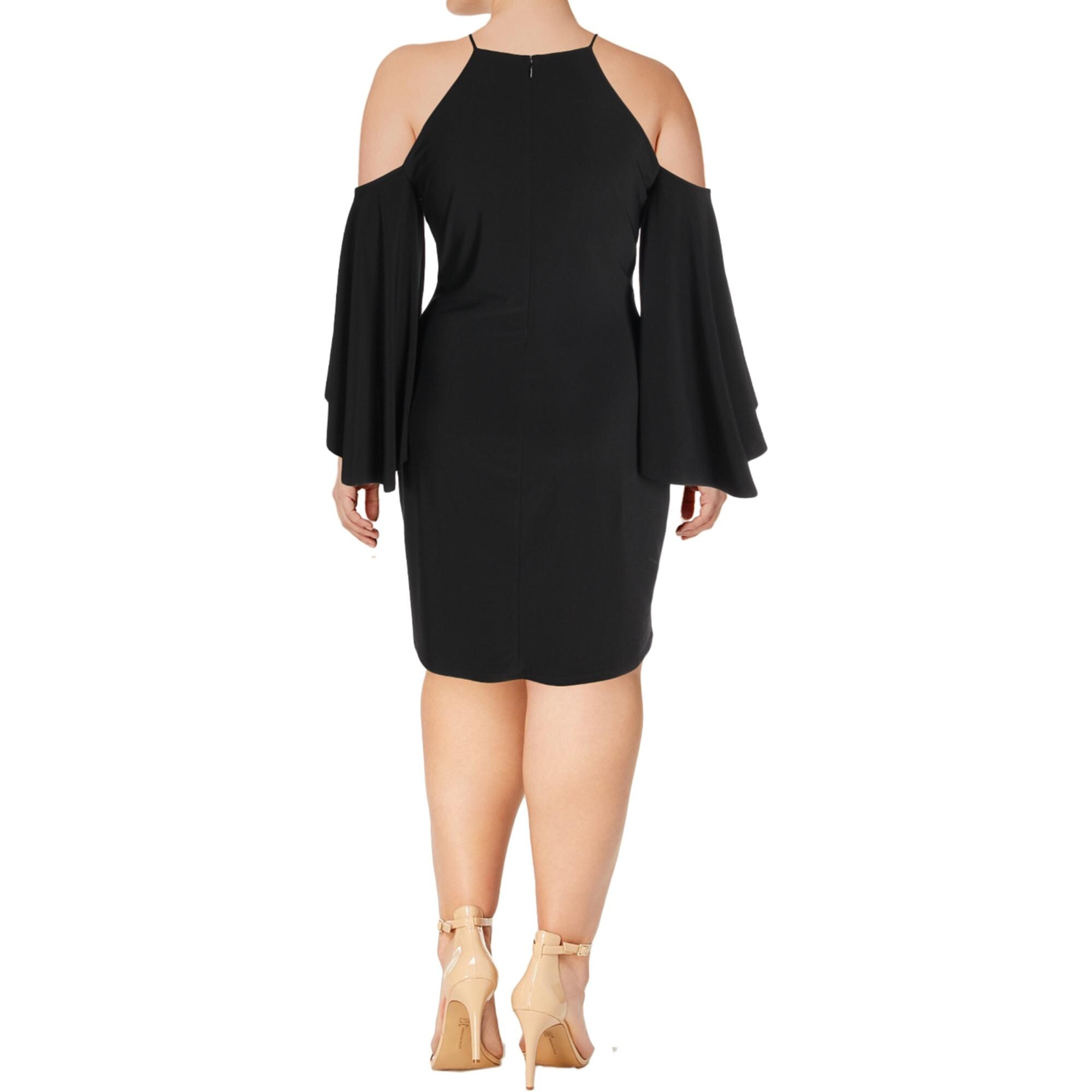 exposed shoulder dress