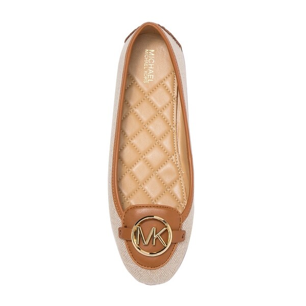 round toe michael kors flats