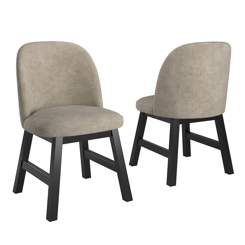 Harstad 60" Wood Finish Parson Dining Set by iNSPIRE Q Modern
