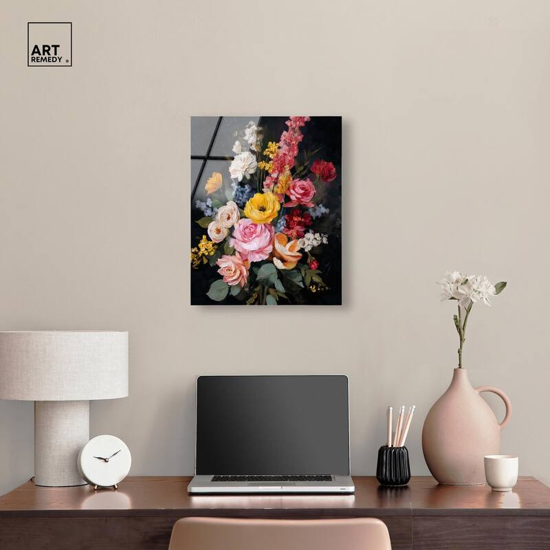 Garden Richness II Acrylic by Art Remedy, Ready to Hang