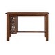 preview thumbnail 2 of 4, Brittany 2-Tier Rectangular Dining Table - Dining Height