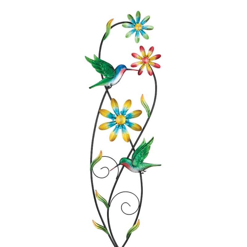 Vine Spinner Stake - Hummingbird