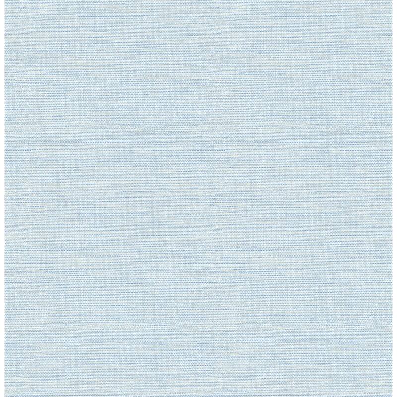 Hercules, Agave Light Blue Faux Grasscloth, 33' L X 20.5 W, Wallpaper Roll