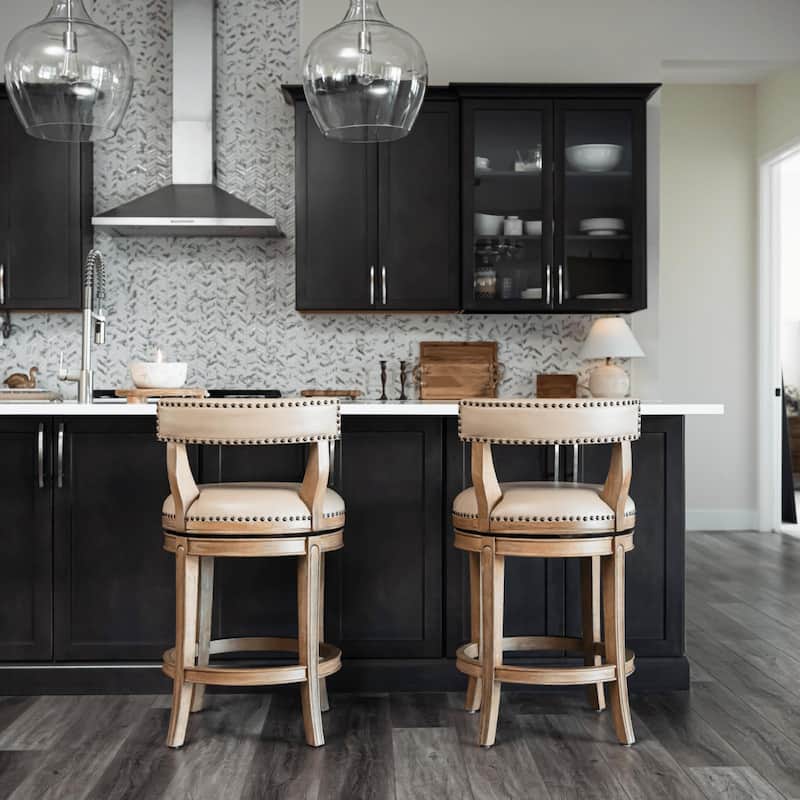 Maven Lane Alexander Swivel Kitchen Stool