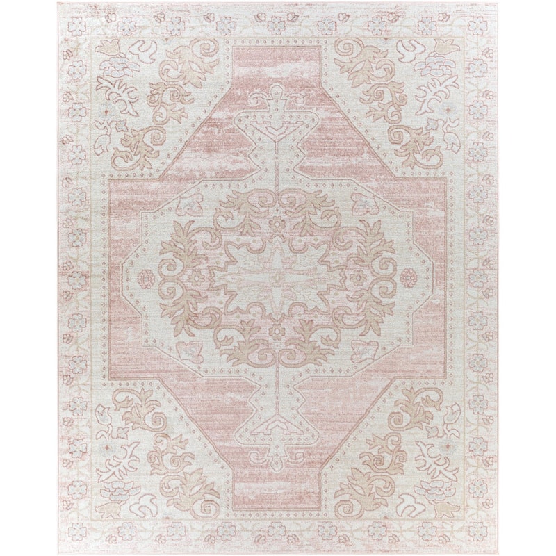 Livabliss St Tropez Updated Traditional Medallion Area Rug.