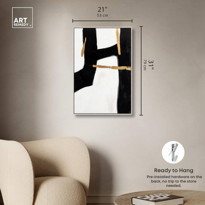 Dichotomy I Canvas by Art Remedy