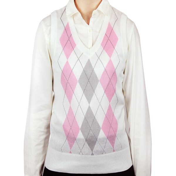 argyle vest womens