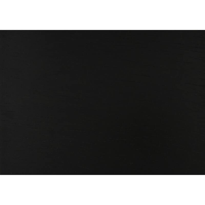 Cordelia Modern Storage Nightstand with 1 Drawer and Shelf, Espresso Finish, Black Hardware