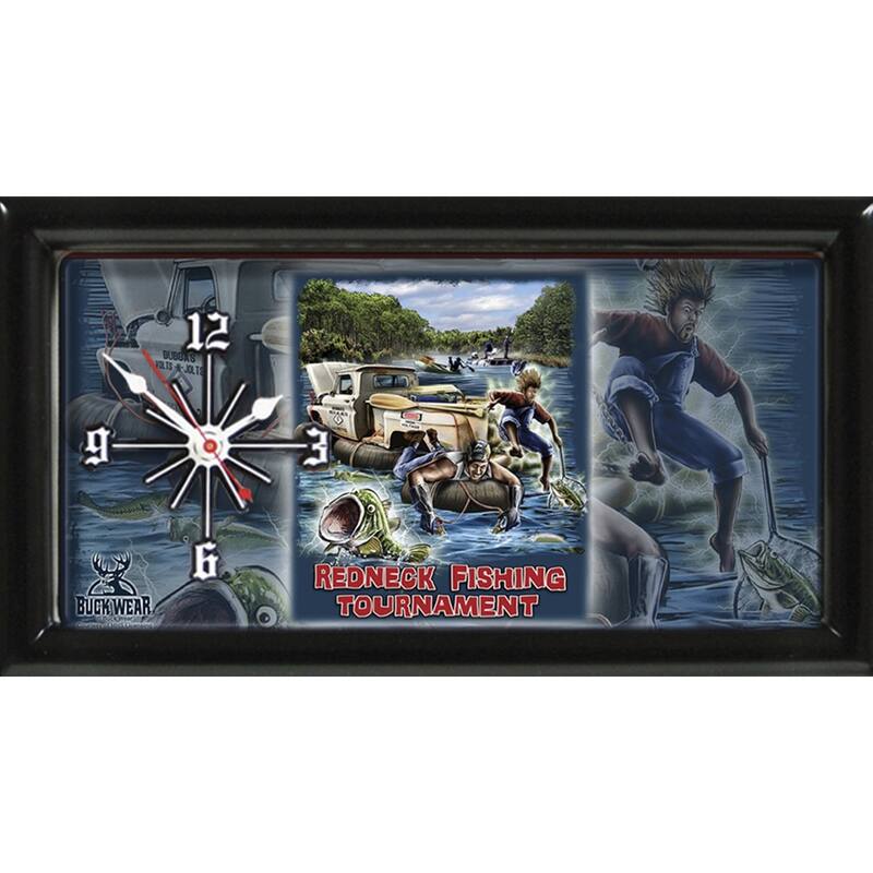 Redneck Fishing Tournament Clock # 2