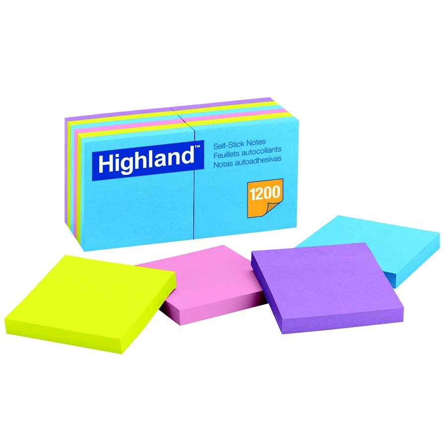 Business & Industrial Sticky Notes 12 Pack School Smart Removable Self