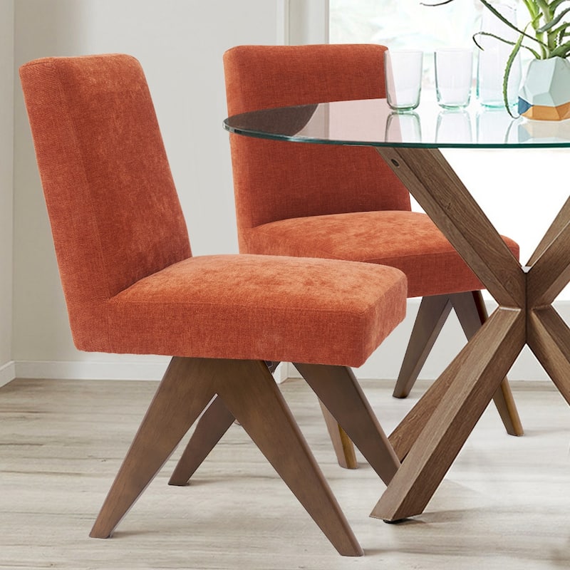 Mid Century Modern Dining Chair (Set of 2) - Terra