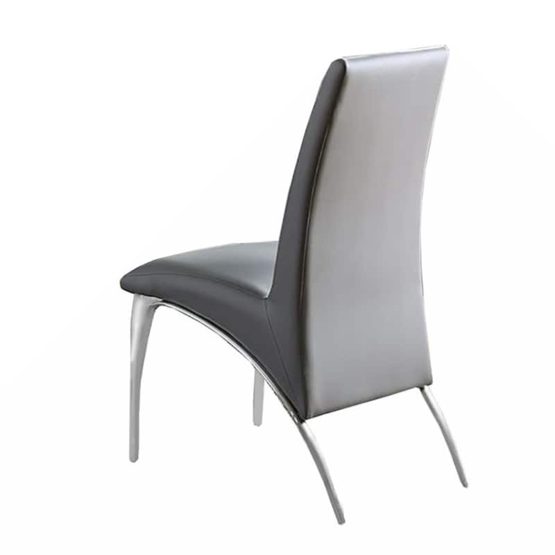 Leatherette Upholstered Side Chairs, Set of 2