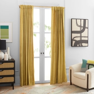 SAFAVIEH Rosedale Blackout Window Curtain Panel Treatment (Single)