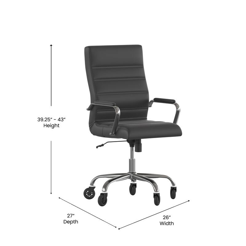 Executive Chair on Skate Wheels