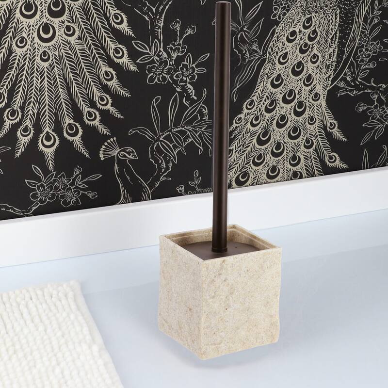 Collection Stone Effect Bath Accessory Set-4 pieces