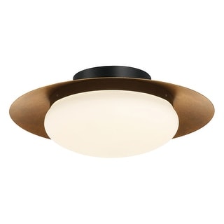 Minka Lavery 5625-L Zinola 15" Wide LED Semi-Flush Mount Ceiling