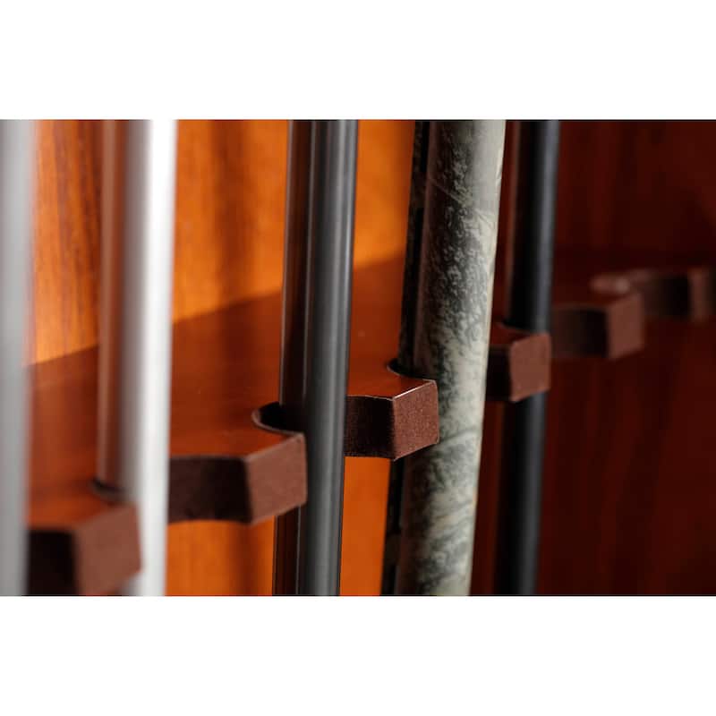 Classic Eight-gun Glass Door Display Cabinet