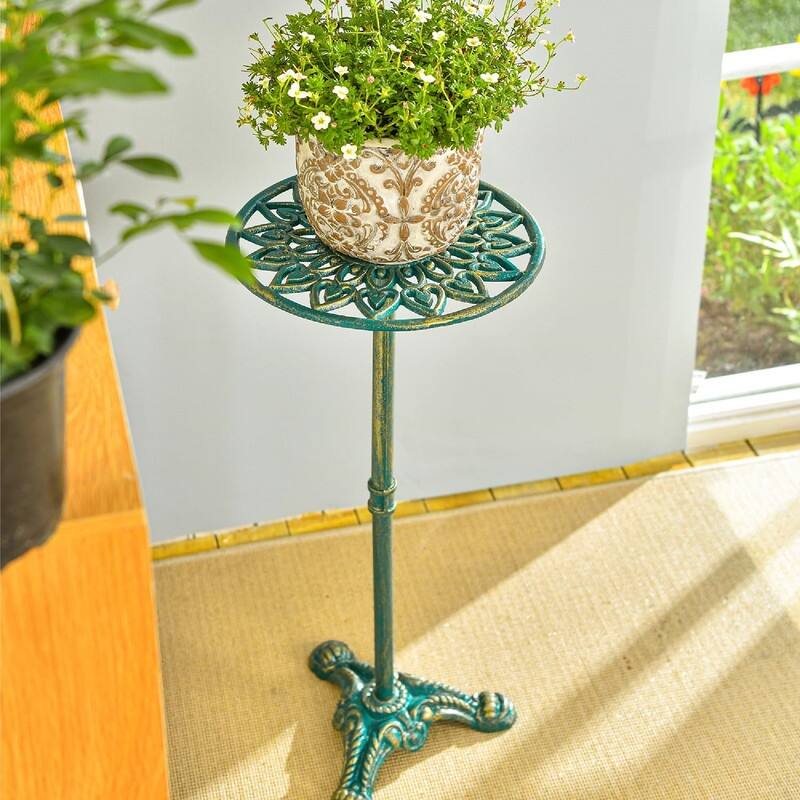 Heavy Duty Cast Iron Potted Plant Stand