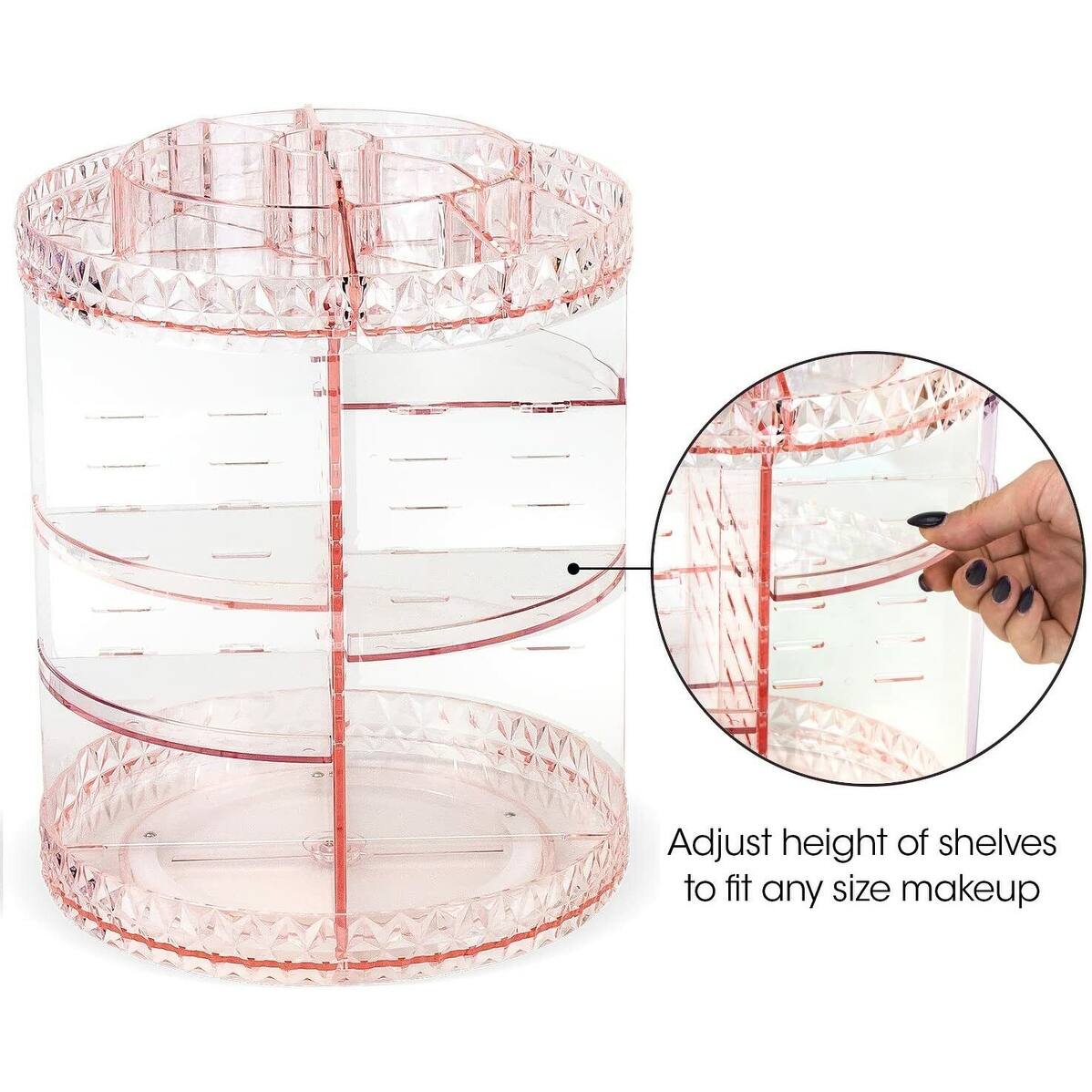 360 Degrees Rotating Makeup Organizer Bed Bath & Beyond 39724620
