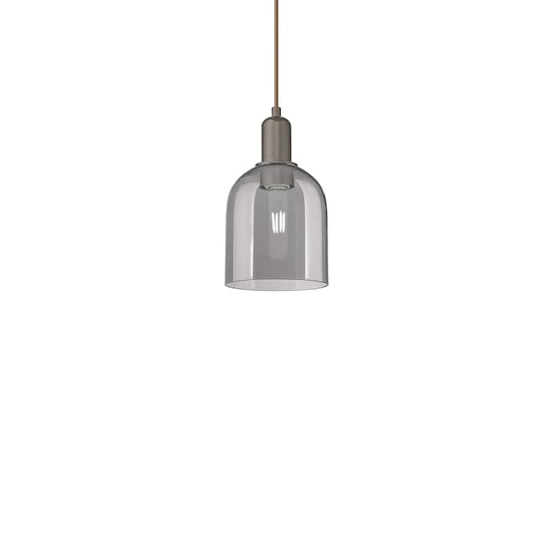 Innovations Lighting 716-1P-11-6 Bella Pendant Bella 6" Wide Mini - Oil Rubbed Bronze / Light Smoke