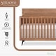 preview thumbnail 4 of 5, Evolur Stilnovo Mid Century 4-in-1 Convertible Crib