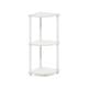preview thumbnail 3 of 14, Furinno Turn-N-Tube 3-Tier Corner Display Rack Multipurpose Shelving Unit